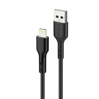 FONENG cable X36 Lightning 2.4A 1M Black